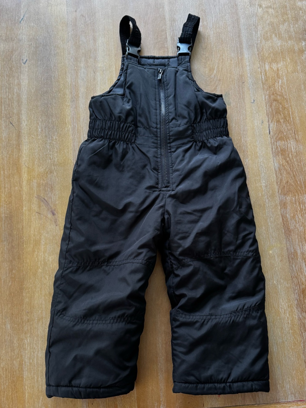 Toddler  - Size 3T - Black Snow Bib Overalls -